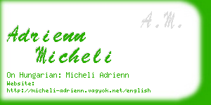 adrienn micheli business card